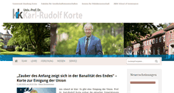 Desktop Screenshot of karl-rudolf-korte.de